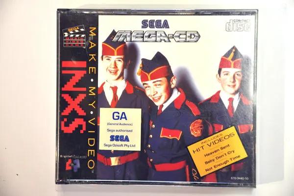 Game | Sega Mega CD | INXS Michael Hutchence Physical Video Games Game Sega