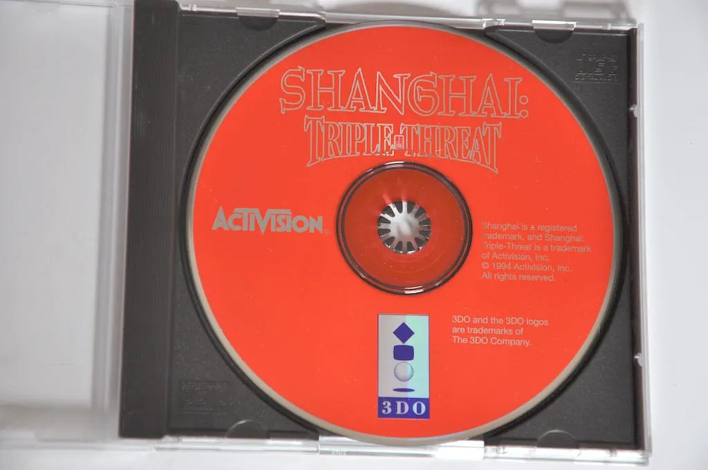 Game | 3DO | Shanghai: Triple Threat Physical Video Games Game Panasonic