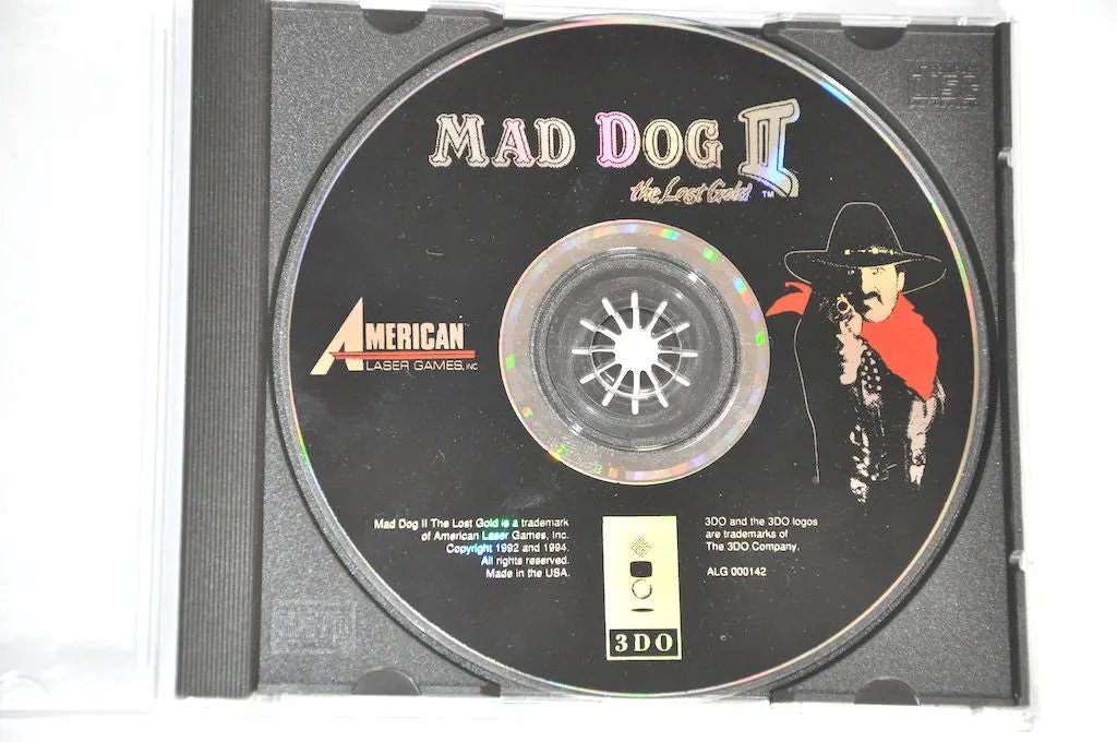 Game | 3DO | Mad Dog II: The Lost Gold Physical Video Games Game Panasonic