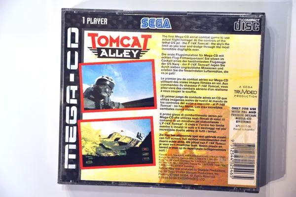 Game | Sega Mega CD | Tomcat Alley Physical Video Games Game Sega