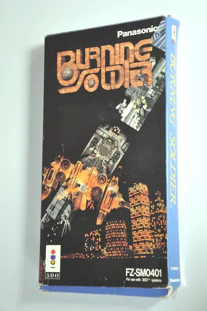 Game | 3DO | Burning Soldier Physical Video Games Game Panasonic