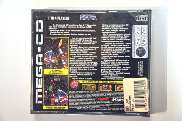 Game | Sega Mega CD | NBA Jam