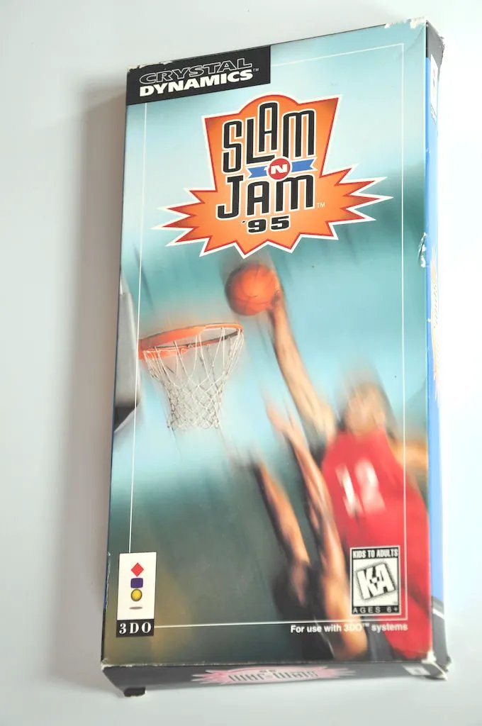 Game | 3DO | Slam n Jam 95 Physical Video Games Game Panasonic