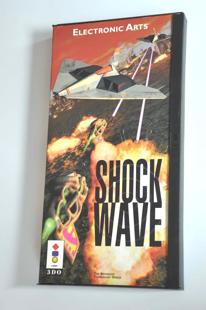 Game | 3DO | Shock Wave Physical Video Games Game Panasonic