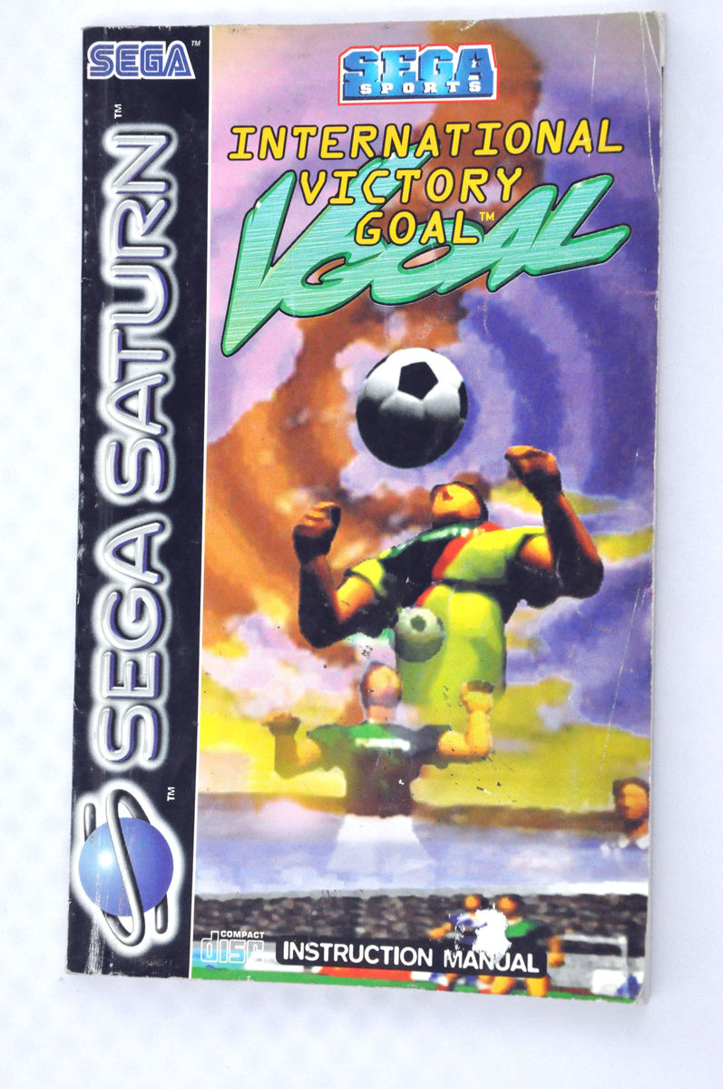 Manual | Sega Saturn | Replacement Instruction Manuals Book