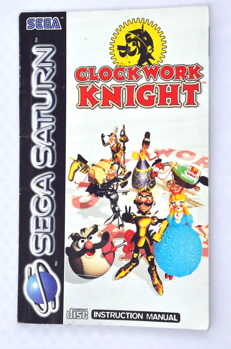 Manual | Sega Saturn | Replacement Instruction Manuals Book Manual RetroSales.com.au