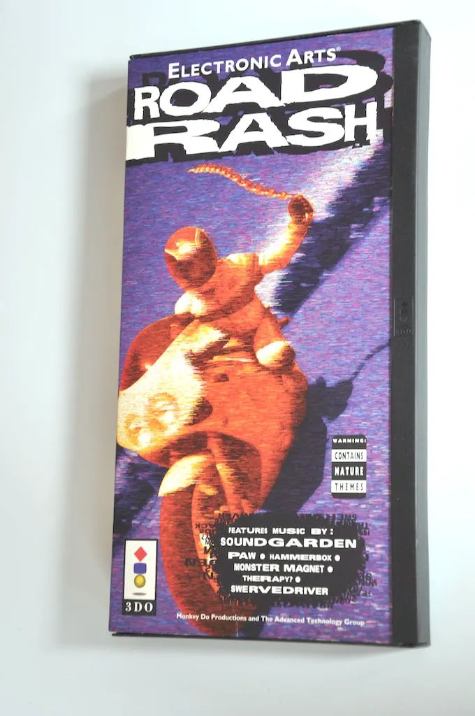 Game | 3DO | Road Rash Physical Video Games Game Panasonic