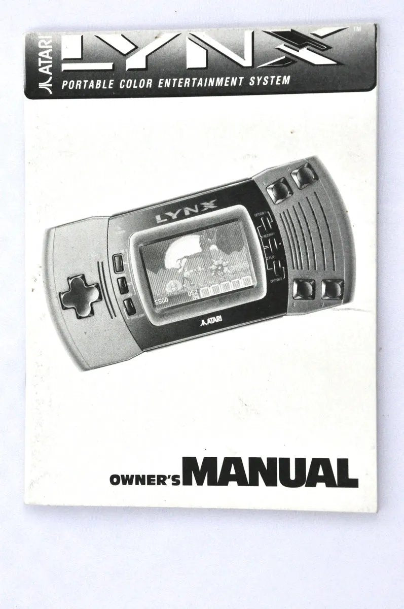 Manual | Atari | Replacement Instruction Manuals Book Manual RetroSales.com.au