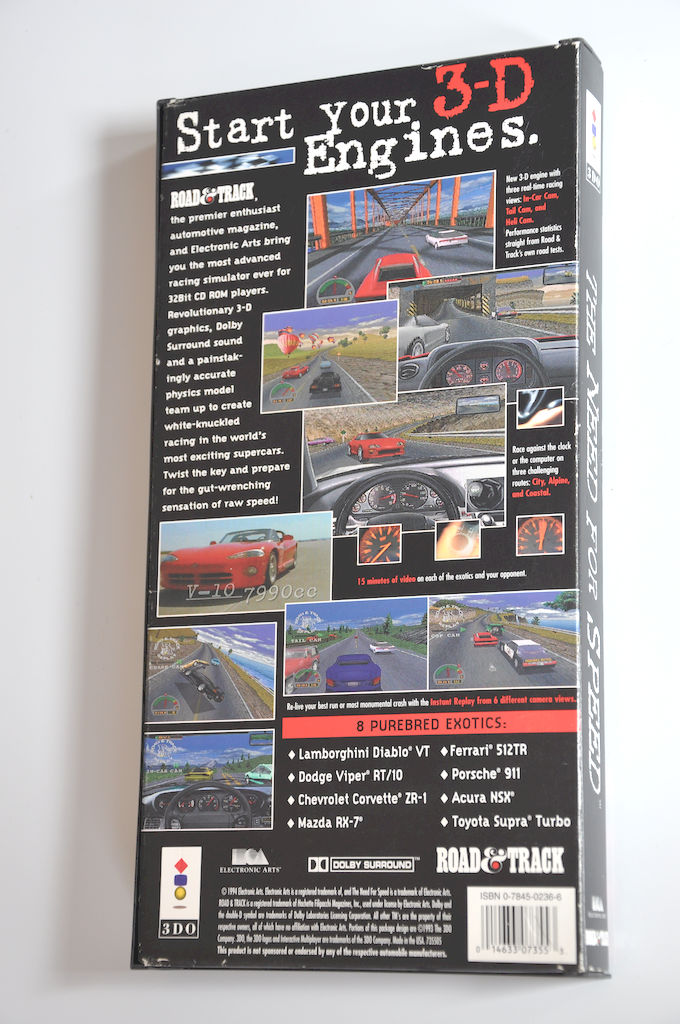 Game | 3DO | The Need For Speed