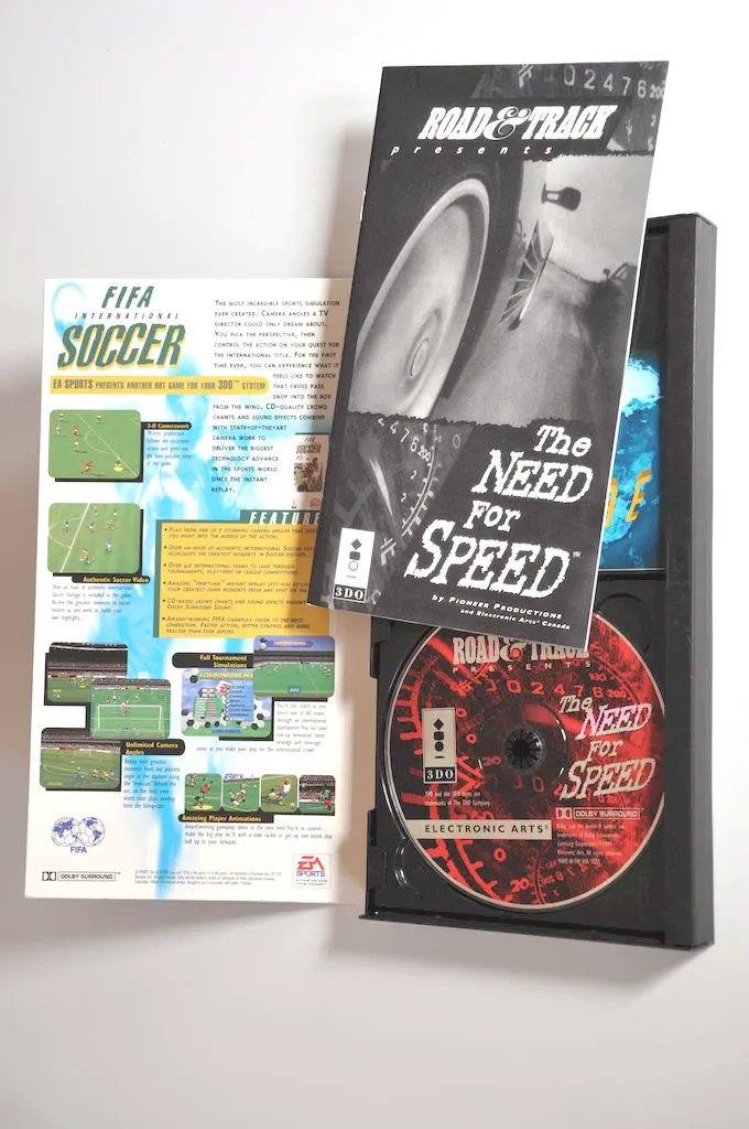 Game | 3DO | The Need For Speed Physical Video Games Game Panasonic