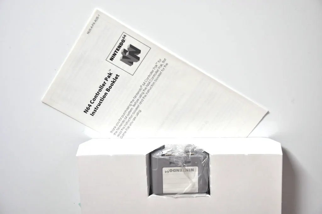 Accessory | Nintendo N64 | Controller PAK Memory NUS APA Home Game Console Accessories Accessory Nintendo