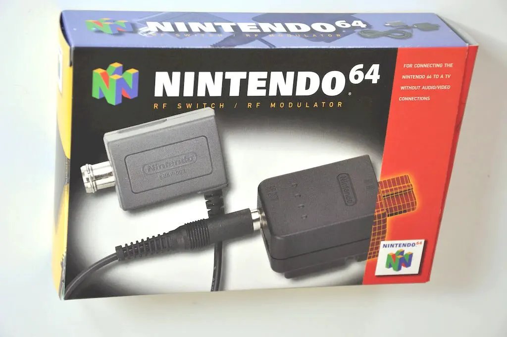 Accessory | Nintendo N64 | RF Switch Modulator Home Game Console Accessories Accessory Nintendo