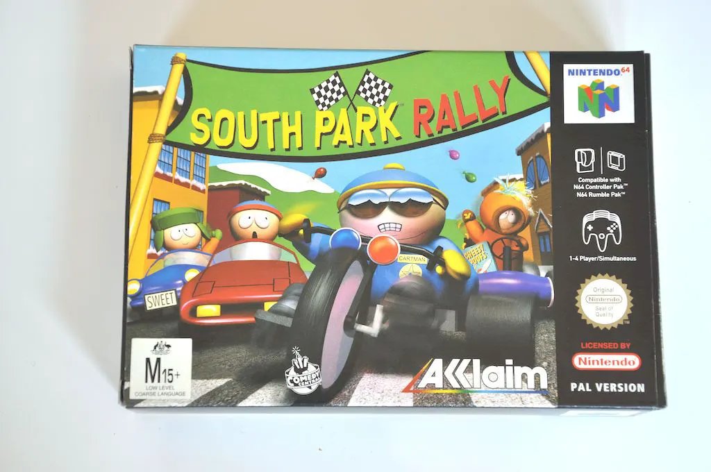 Game | Nintendo N64 | South Park Rally Physical Video Games Game Nintendo