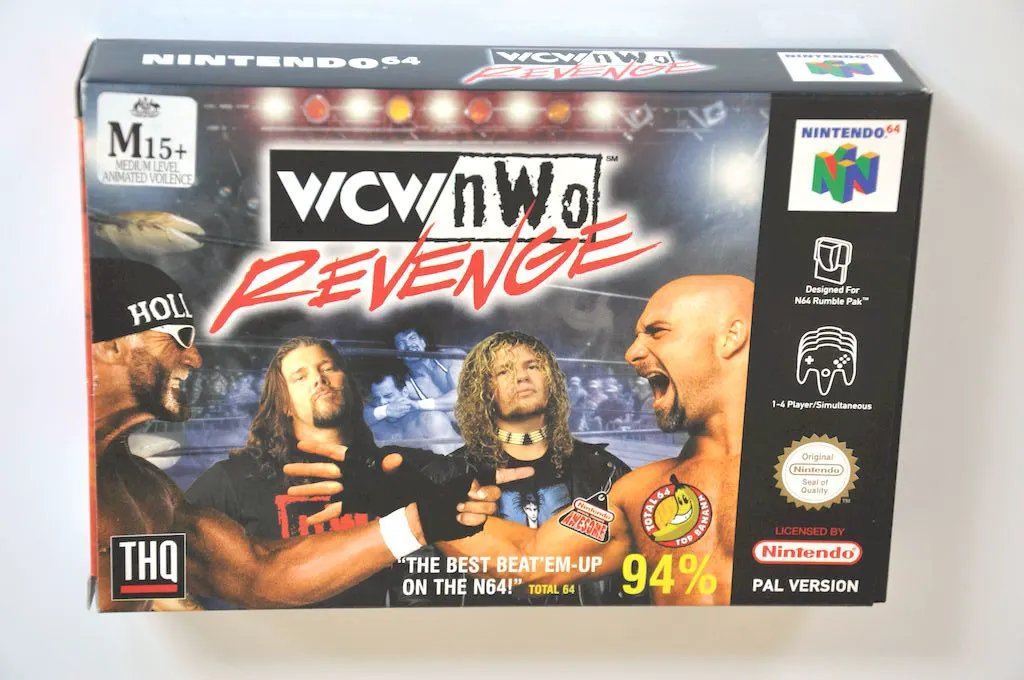 Game | Nintendo N64 | WCW Vs NWO Revenge Physical Video Games Game Nintendo