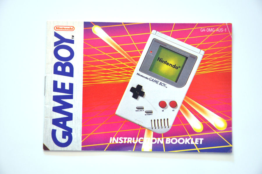 Manual | Nintendo Game Boy | Replacement Instruction Manuals Book