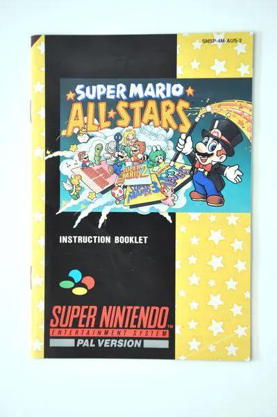 Manual | Nintendo SNES | Replacement Instruction Manuals Book Manual RetroSales.com.au