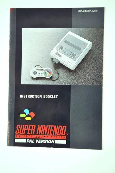 Manual | Nintendo SNES | Replacement Instruction Manuals Book Manual RetroSales.com.au