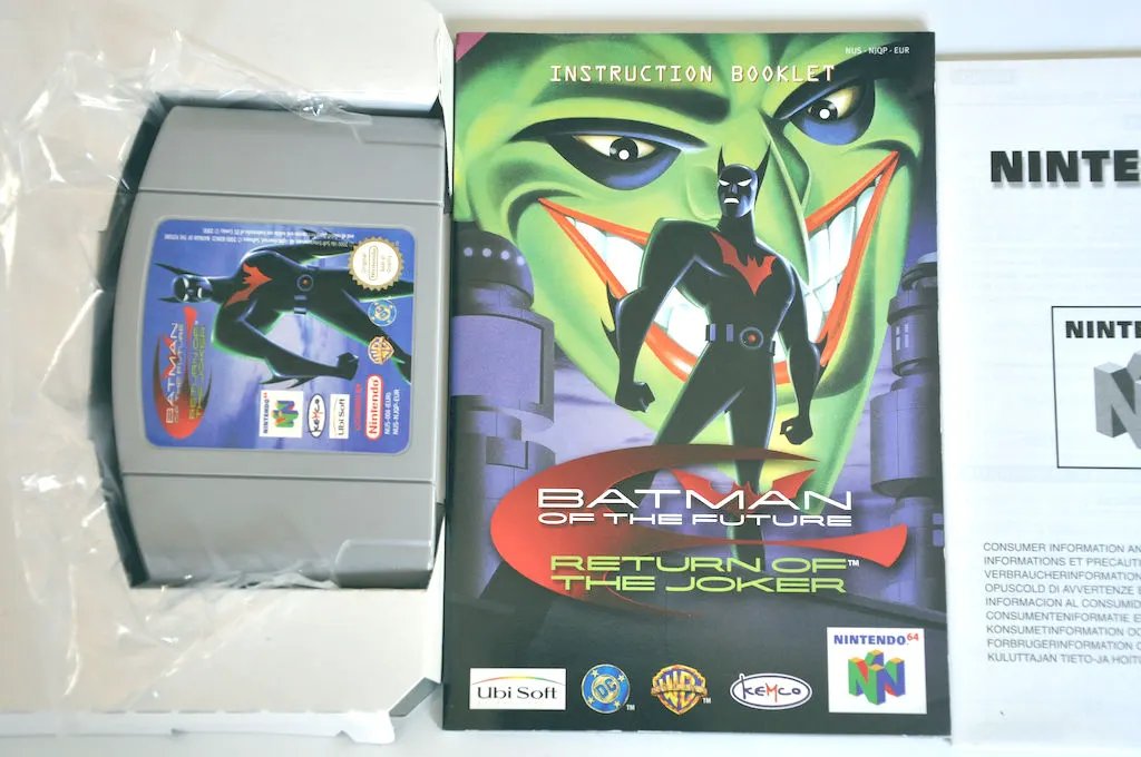 Game | Nintendo N64 | Batman of the Future Physical Video Games Game Nintendo