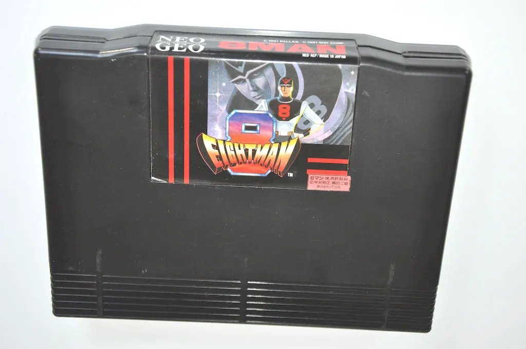 Game | SNK Neo Geo AES | Eightman NGH-025 Physical Video Games Game SNK