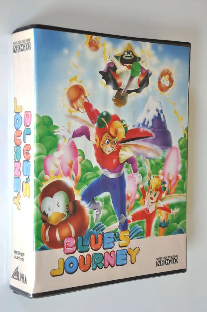 Game | SNK Neo Geo AES | Blue's Journey NGH-022 Physical Video Games Game SNK