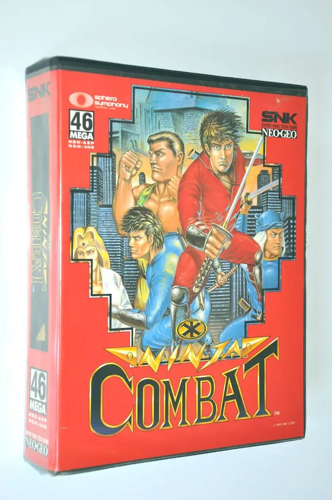 Game | SNK Neo Geo AES | Ninja Combat NGH-009 Physical Video Games Game SNK