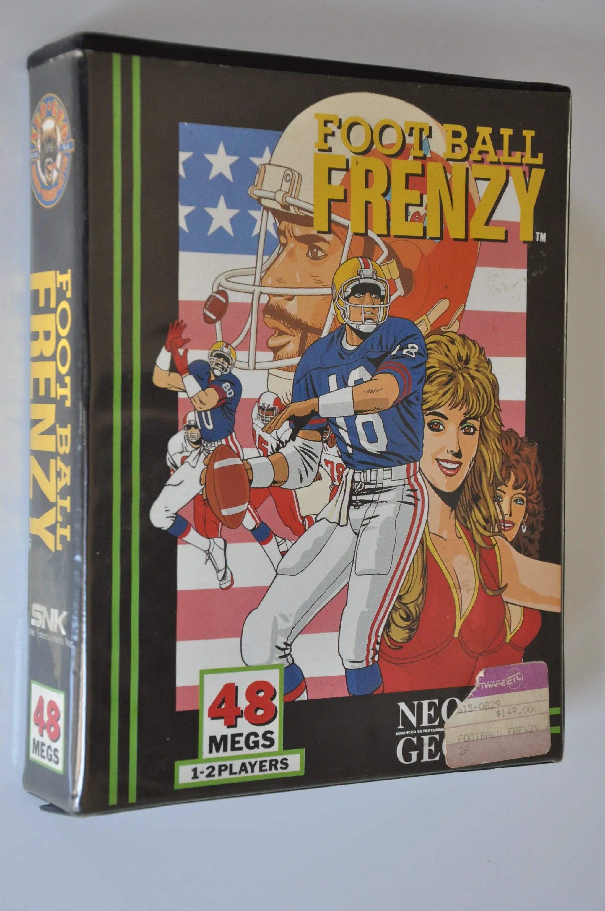Game | SNK Neo Geo AES | Football Frenzy NGH-034 Physical Video Games Game SNK