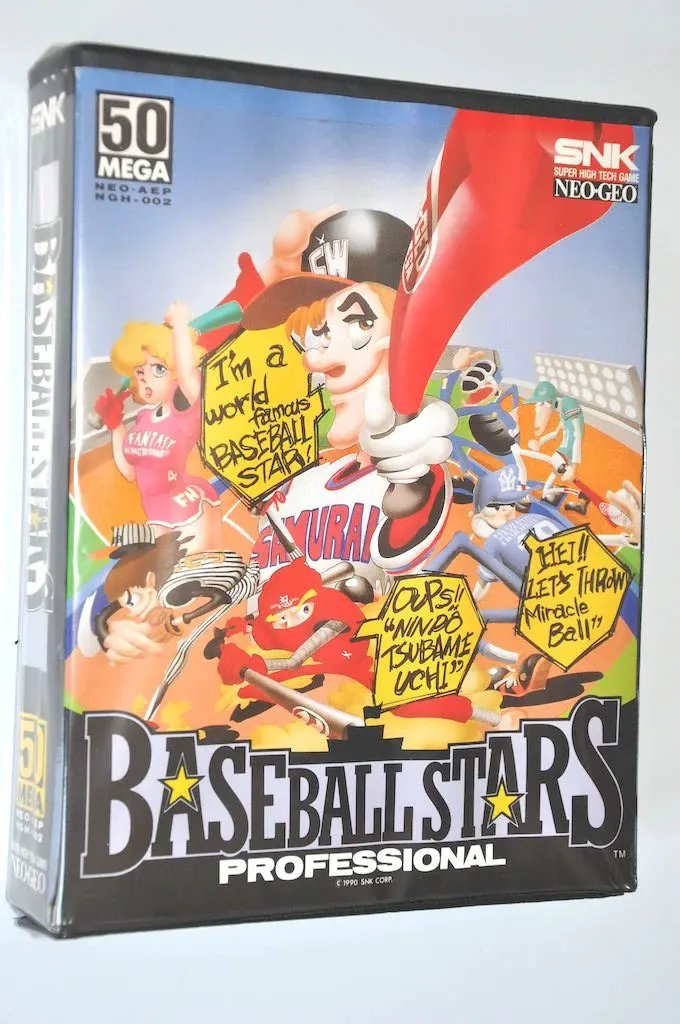 Game | SNK Neo Geo AES | Baseball Stars Professional NGH-002 Physical Video Games Game SNK