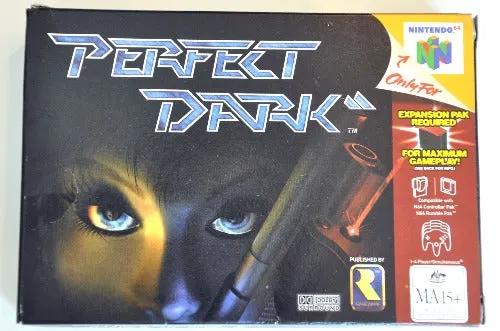 Game | Nintendo N64 | Perfect Dark Physical Video Games Game Nintendo