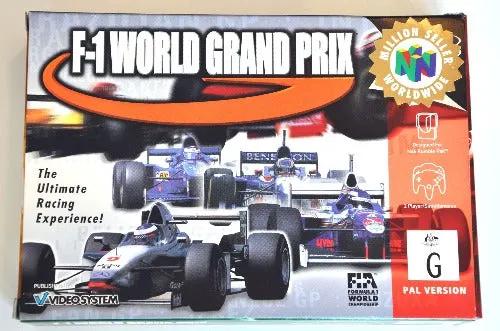Game | Nintendo N64 | F1 World Grand Prix F-1 Physical Video Games Game Nintendo