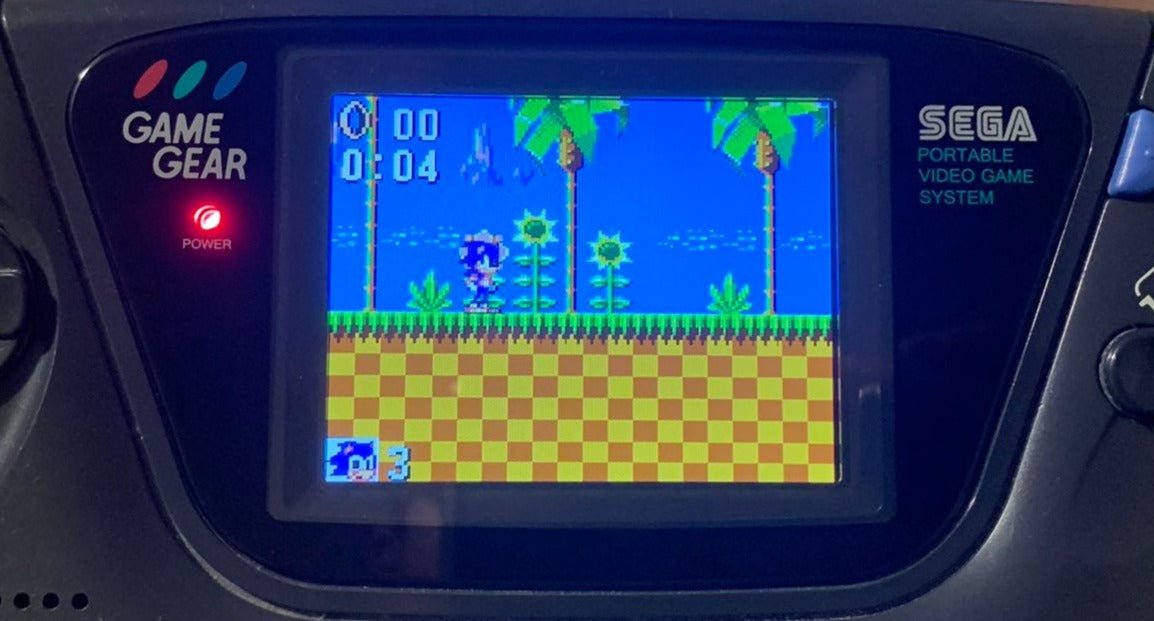 Sega Game Gear good console recapped