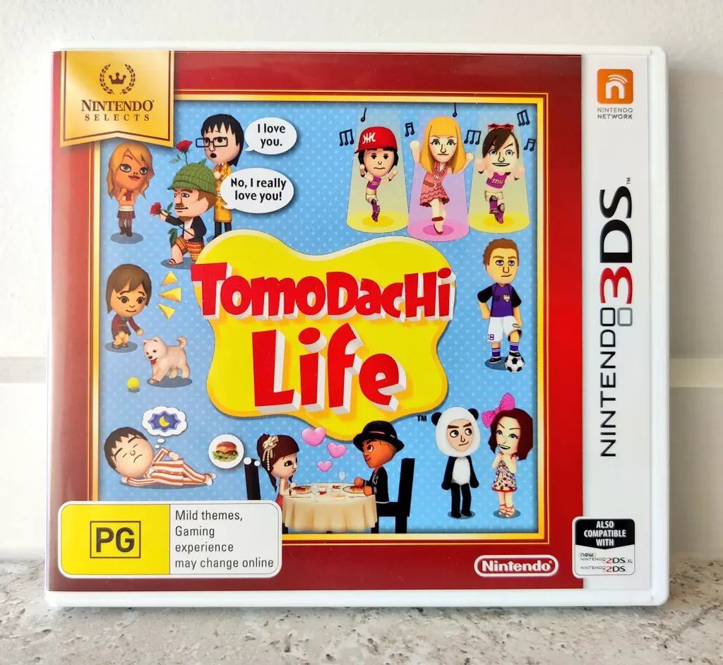 Game | Nintendo 3DS | Tomodachi Life (Nintendo Selects) Physical Video Games Game Nintendo