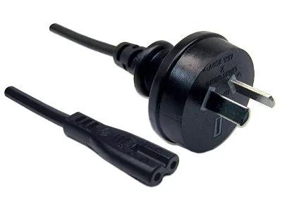 Accessory | Power Cable | Australian Power Cable AC 240V Kettle Lead Figure 8 Home Game Console Accessories Accessory RetroSales.com.au