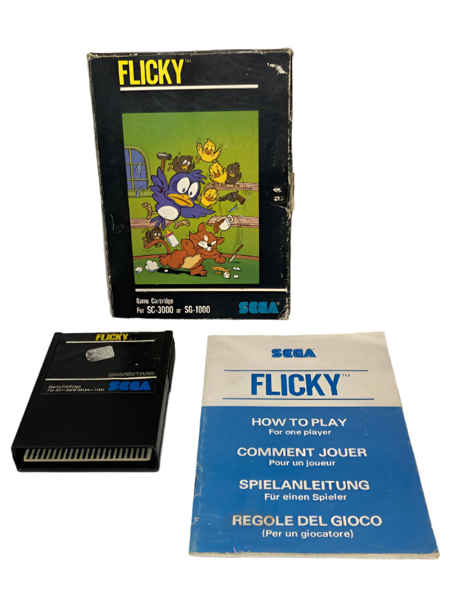Game | Sega SG-1000 | Flicky (Grandstand)