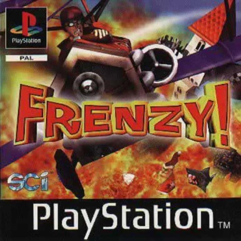 Game | Sony PlayStation PS1 | Frenzy Physical Video Games Game Sony