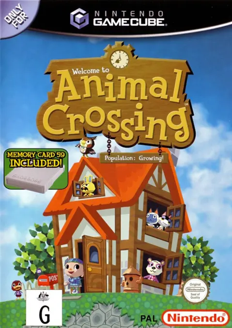 Game | Nintendo GameCube | Animal Crossing Physical Video Games Game Nintendo