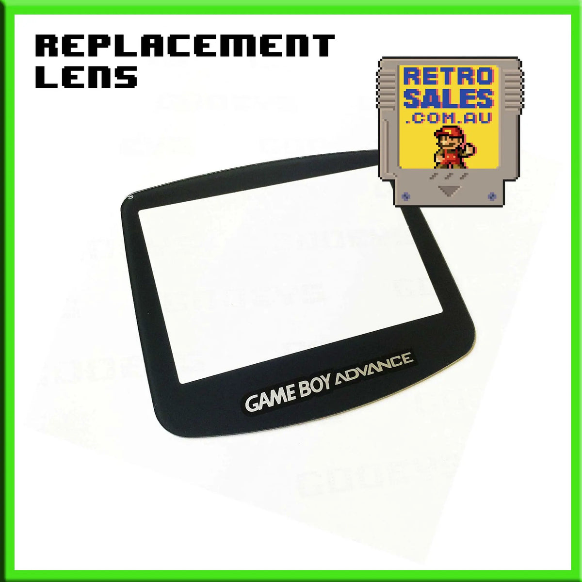 Parts | Nintendo GB GBC GBA SP | Game Boy Screen Lens Home Game Console Accessories Accessory Nintendo