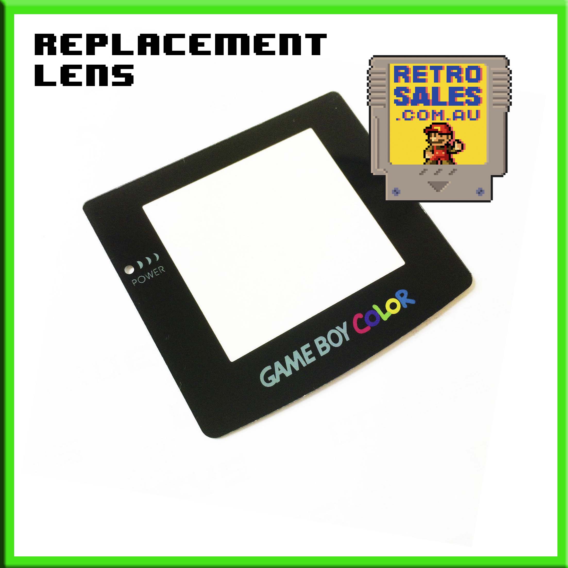 Parts | Nintendo GB GBC GBA SP | Game Boy Screen Lens