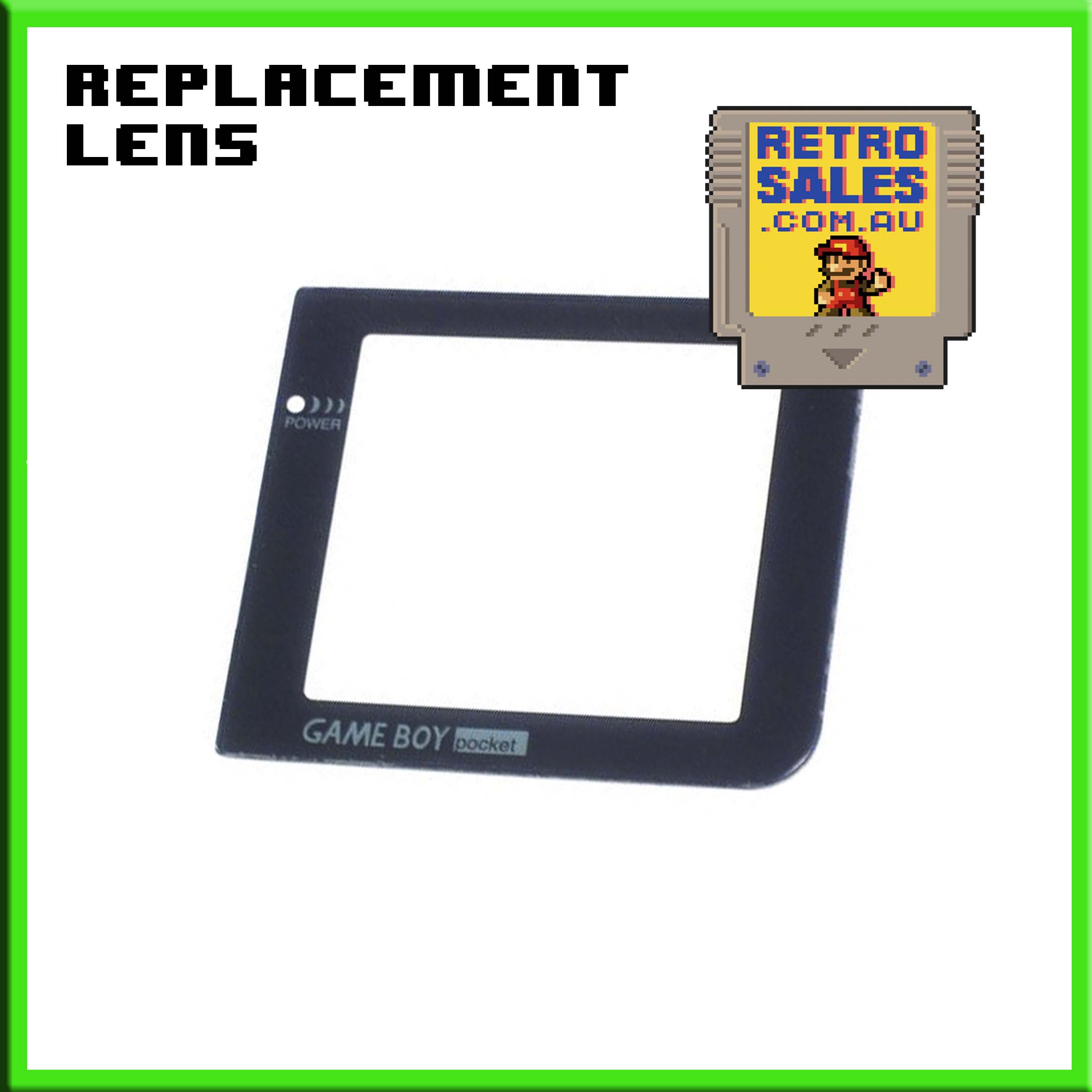 Parts | Nintendo GB GBC GBA SP | Game Boy Screen Lens