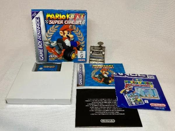 Game | Nintendo Game Boy Advance GBA | Mario Kart: Super Circuit Physical Video Games Game Nintendo