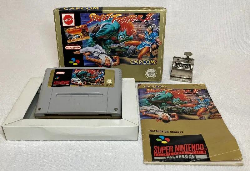 Game | Super Nintendo SNES | Street Fighter II Physical Video Games Game Nintendo