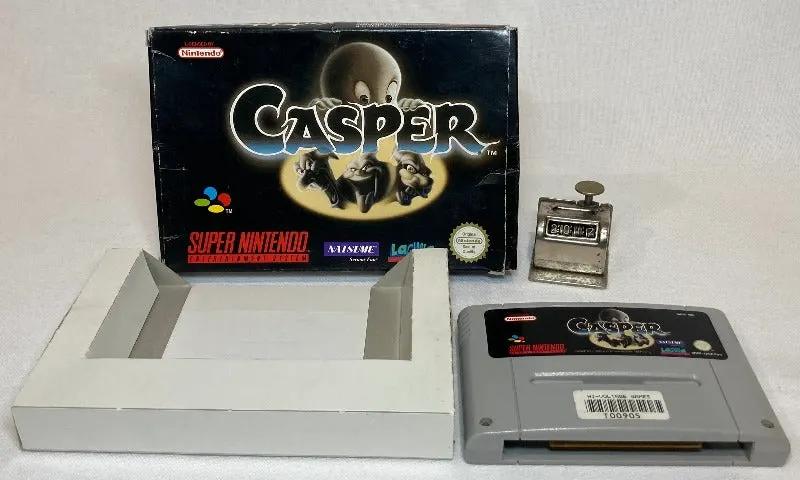 Game | Super Nintendo SNES | Casper Physical Video Games Game Nintendo