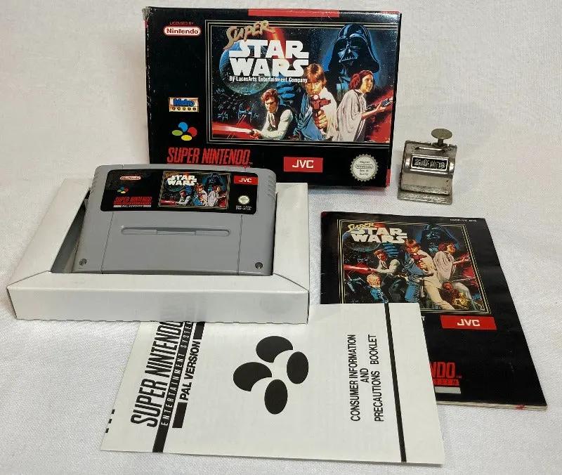 Game | Super Nintendo SNES | Super Star Wars Physical Video Games Game Nintendo