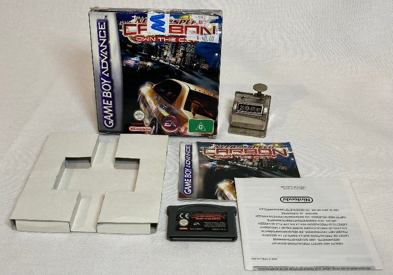 Game | Nintendo Game Boy Advance GBA | Need For Speed: Carbon Own The City