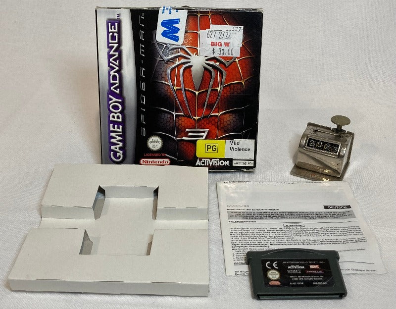 Game | Nintendo Game Boy Advance GBA | Spiderman 3