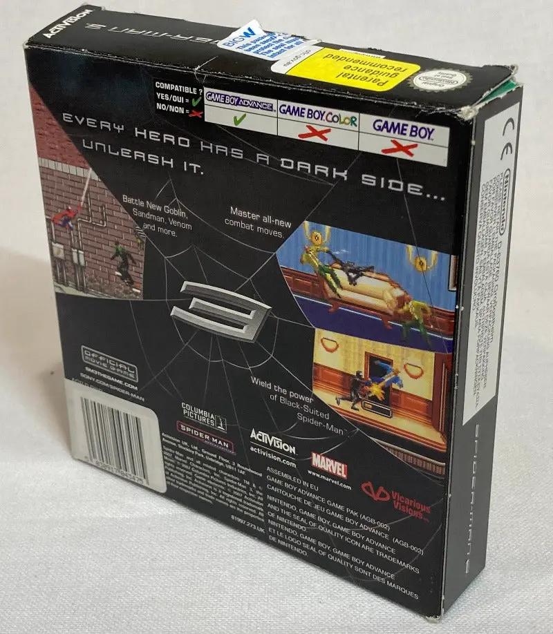 Game | Nintendo Game Boy Advance GBA | Spiderman 3 Physical Video Games Game Nintendo