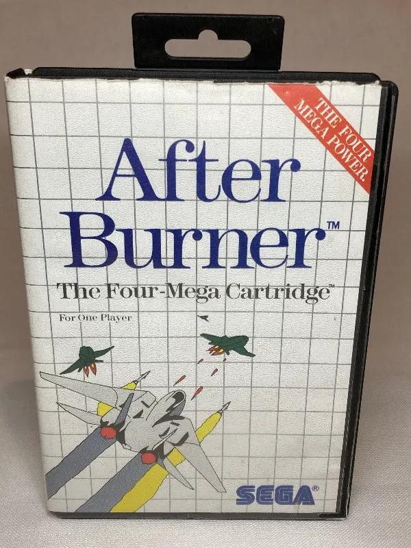 Game | Sega Master System | After Burner Physical Video Games Game Sega