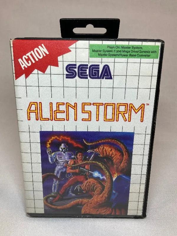 Game | Sega Master System | Alien Storm Physical Video Games Game Sega