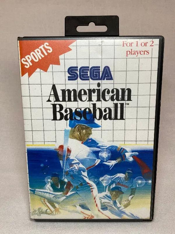 Game | Sega Master System | American Baseball Physical Video Games Game Sega
