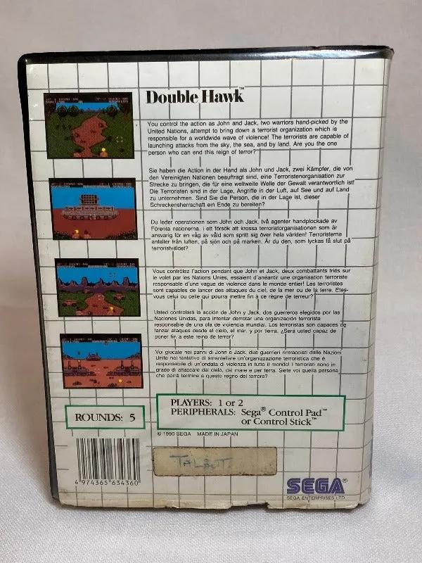 Game | Sega Master System | Double Hawk Physical Video Games Game Sega