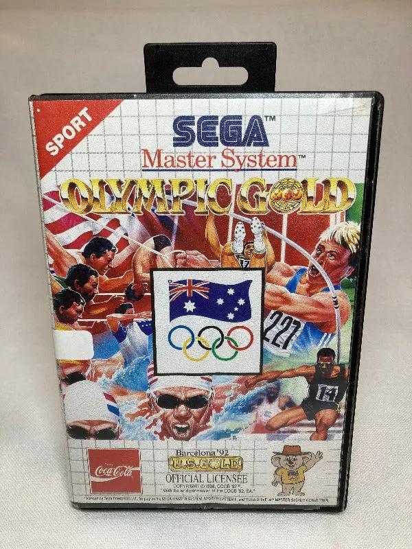 Game | Sega Master System | Olympic Gold Barcelona 92 Physical Video Games Game Sega
